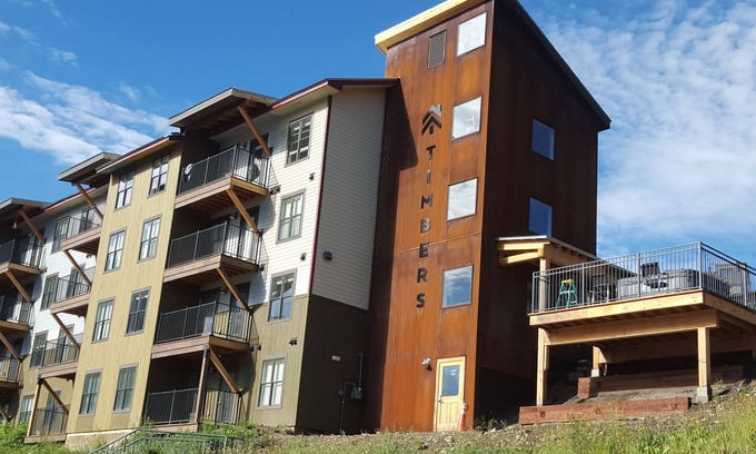Crested Butte Condominio | Piso superior Timbers Condo en el monte. Crested Butte