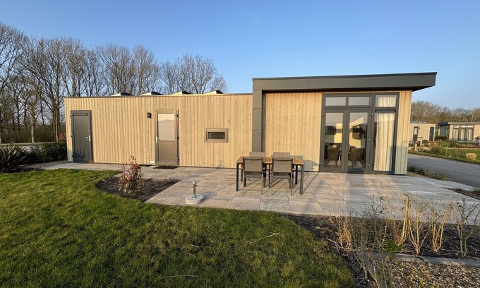Enkhuizen Casa | Top-modernes Chalet Auszeit mit Großem Garten am Ijsselmeer