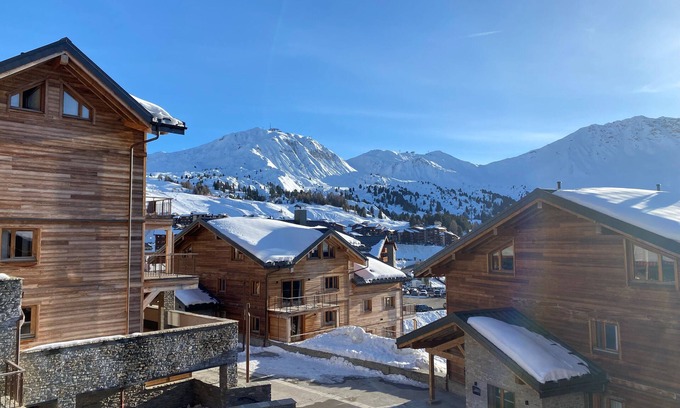 La Plagne-Tarentaise Chalet De Esquí | Top-of-the-range chalet Emeraude la Plagne, sleeps 10