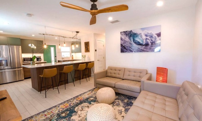 New Smyrna Beach Casa | TOP RATED! Buddha's Bungalow, near Flagler & Beach