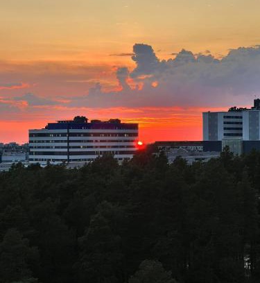 Oulu Apartamento | TOPI TOP-floor Apartment, Balcony, parking
