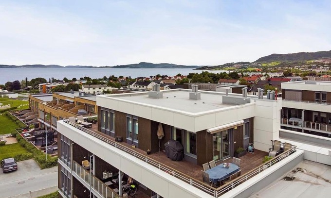 Trondheim Apartamento | Toppleilighet med utsikt