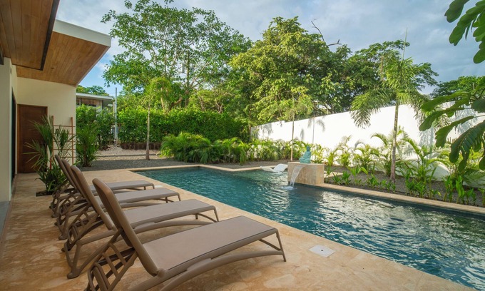 Playa Grande Villa | TOTAL PRIVACY! NEW 6 BDRM/6BATH VILLA, WALK to BEACH, 44' POOL/ Spa/Cold Plunge,