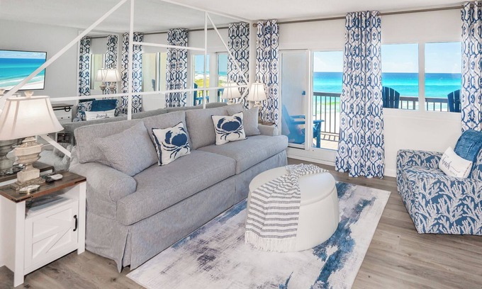 Sunnyside Condominio | Pinnacle puerto vacaciones Rentals- edificio C3, 2 hab. 2bth. Increíble golfo vistas frontal!