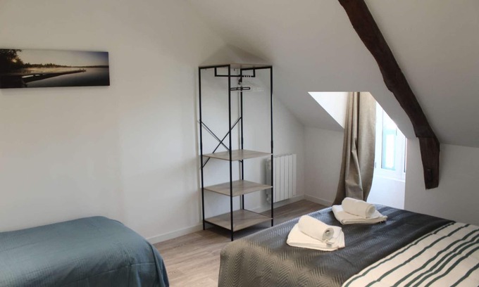 Guerande Apartamento | Tour de la Gaudinais - 1 Chambre - 35m² - Maximum 5 Personnes