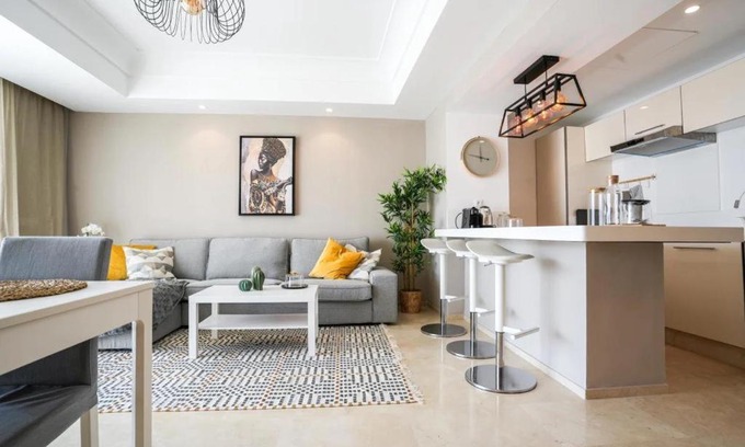 Casablanca Apartamento | Tour Végétale Luxury Anfa CFC Dalia