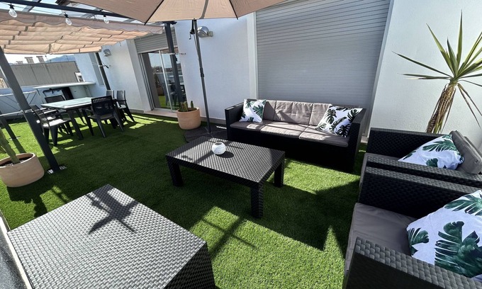Amposta Apartamento | Lo balconet del Delta. Atico-Dúplex con gran terraza.