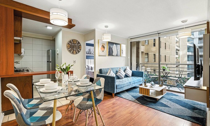 Lastarria Apartamento | Tourist neighborhood 1 block from the subway