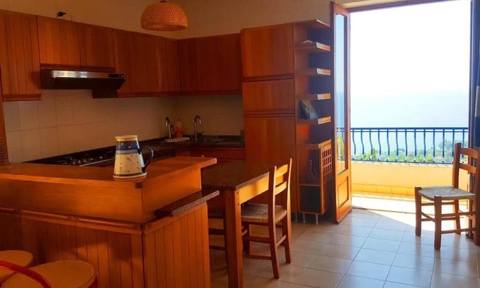 Joppolo Apartamento | Apartamento Torre con una increíble vista al mar