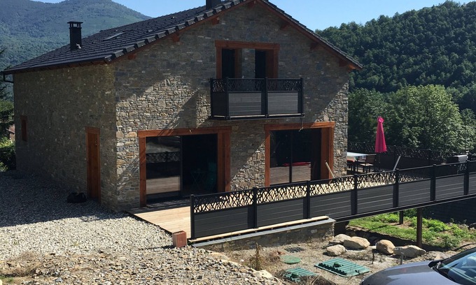 Ax-les-Thermes Casa | Ciudad Ax, Grande Maison Neuve, alojamiento ideal de gran lujo para una familia