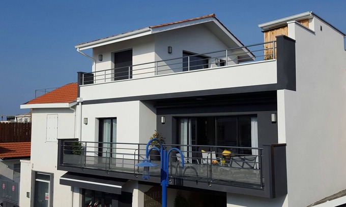 Andernos-les-Bains Casa | Casa de pueblo "Les Balcons du Bassin" clasificado 4 * turismo amueblado