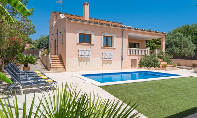 Portocolom Villa | Villa con piscina y jardín - Casa Can Fiol