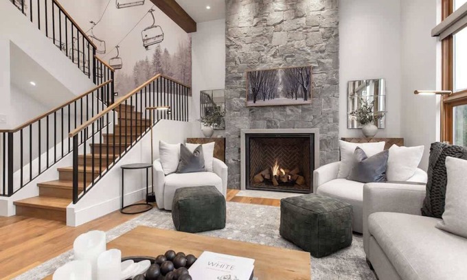 Nordic Estates Casa | Townhome w/ Ski Access, Hot Tub, Views & Fireplace