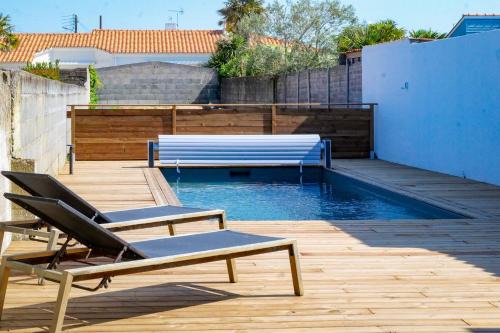 Les Sables d'Olonne Casa | Très jolie maison - Piscine & Jacuzzi - Les Sables - 9 personnes
