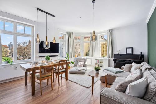 Suedvorstadt Apartamento | TRABER APARTMENTS 1 SZ Balkon 2 Badezimmer Südvorstadt