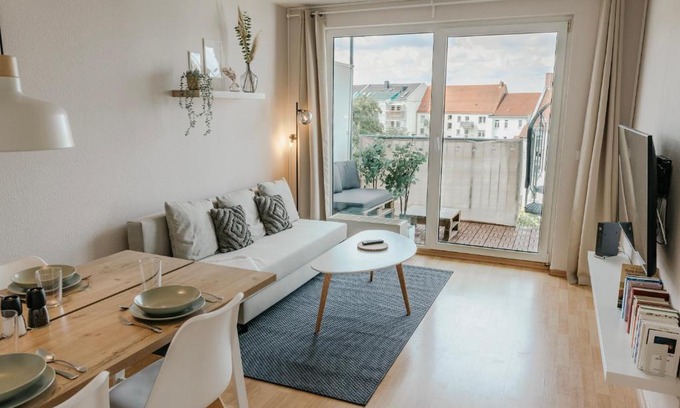 Zentrum-Nord Apartamento | TRABER APARTMENTS 1 SZ Zentral Ruhig Balkon