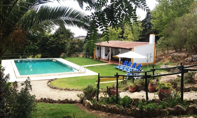 Mafra Villa | Cortijo tradicional con encuesta de piscina - Ericeira