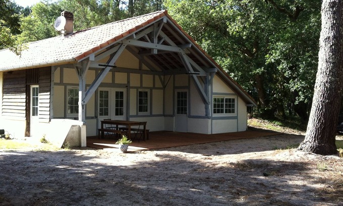 Magescq Casa | Casa tradicional de las Landas, en el corazón del bosque cerca de las playas.