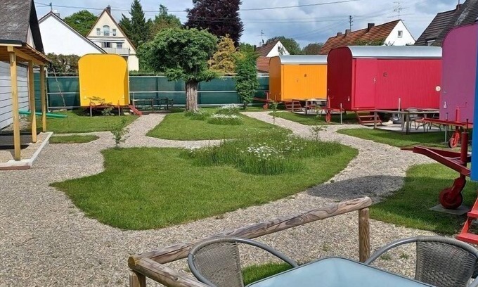 Offingen Apartamento | Trailer 7,5qm w. Terrace
