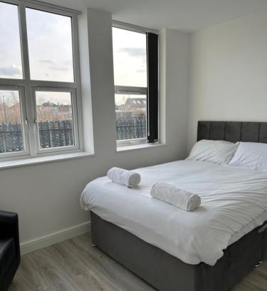 Scunthorpe Apartamento | Train Station Aparthotel - Free Wifi, Free Parking