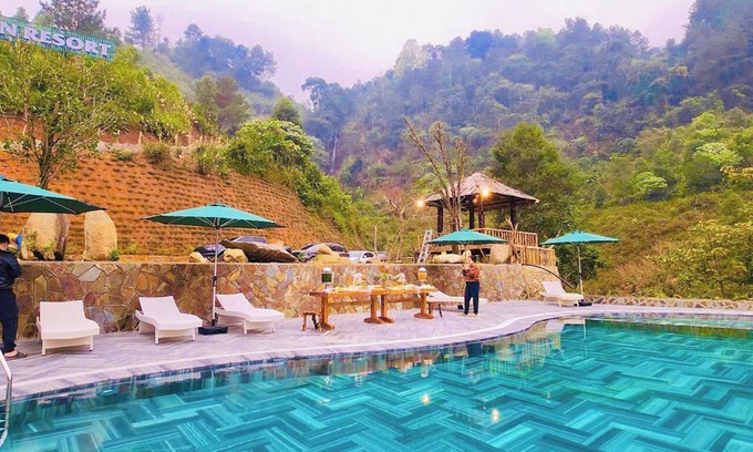 Tram Tau Complejo | Tram Tau Eco Garden Resort & Hot spring