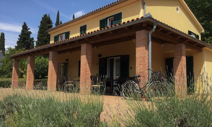 Strunjan Casa | Tramonto-Villa Aurora spacious, secluded sea view villa, outside wonderful Piran
