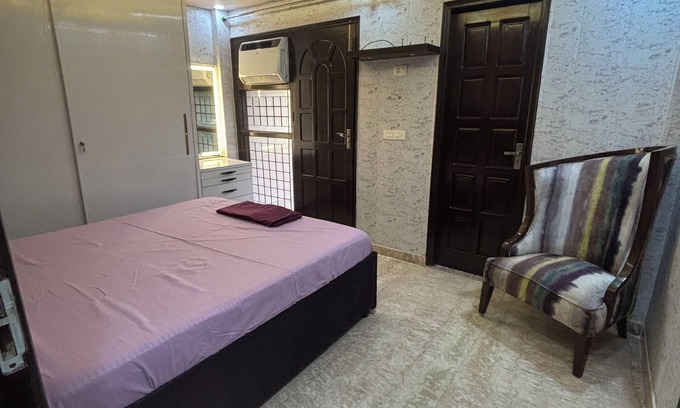 Hari Nagar Apartamento | Tranquil 2-bedroom apartment in New Delhi with AC, WiFi