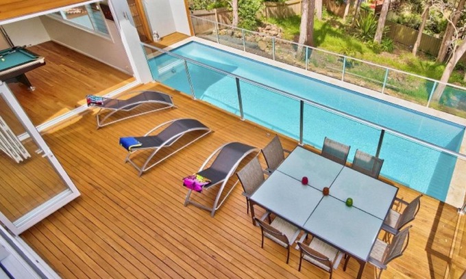 Avoca Beach Casa | Tranquil Beach House with Outdoor Decks and Pool