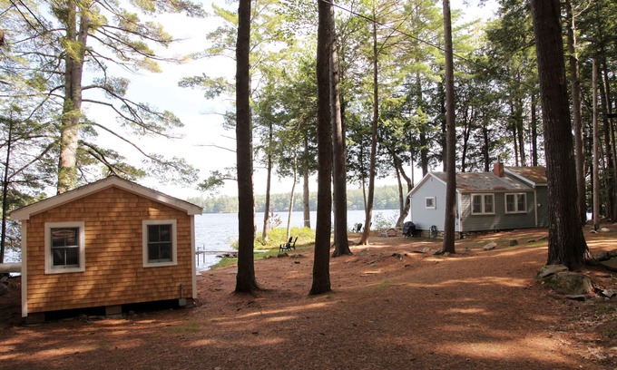 Searsmont Casa | Cabaña tranquila junto al lago