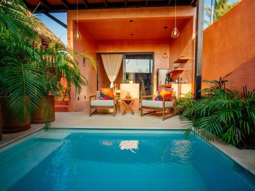 Barra de Colotepec Apartamento | Tranquil Oasis w private pool in La Punta Zicatela