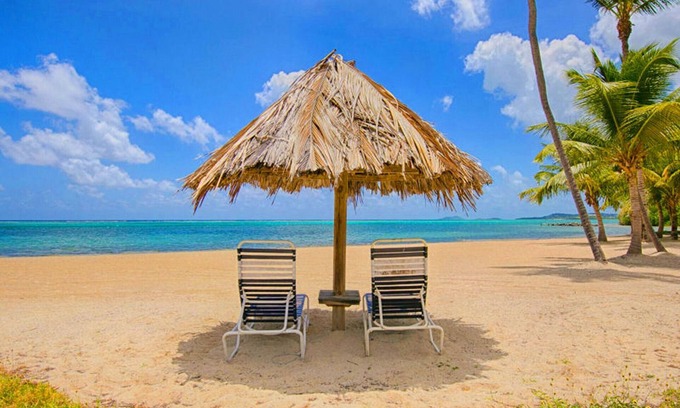 Estate Golden Rock Condominio | Tranquilitas - Frente a la playa en Club St Croix - ESPECIAL DE INVIERNO- $ 225. 00 por noche