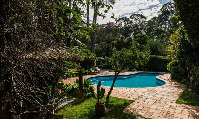 Braganca Paulista Otro | Tranquilidad y naturaleza, Wifi, TV por cable, sauna, piscina, baño y ajuar.