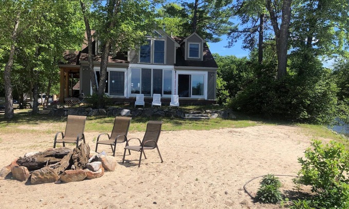 Center Ossipee Casa | La mejor comodidad, lujo, paisajes, acceso al agua, citas en el lago Ossipee