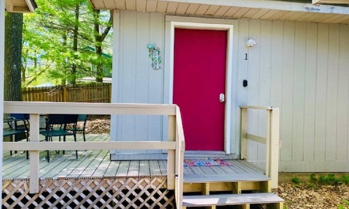 Mayfield Cabina | Windjammer Resort Cabin # 1 - Traverse City, frente al mar Spider Lake