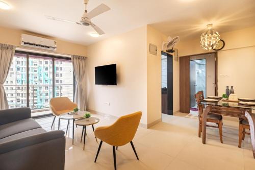 Bandra East Apartamento | Treat Homes Service Apartment in BKC Sindhuratna 701