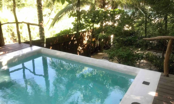 Arroyo Cruz Casa | Tree house Pergola Swimming pool at a virgin beach