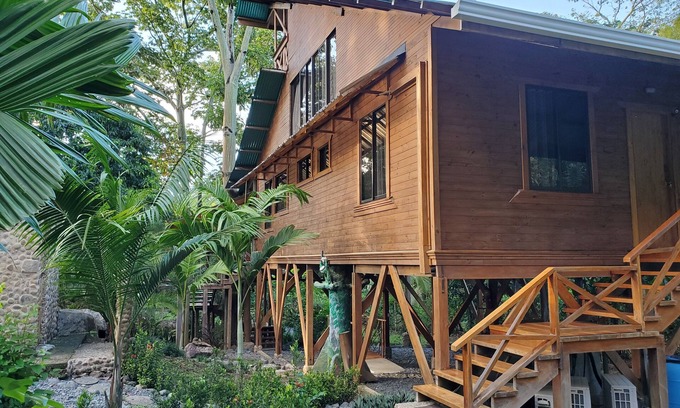 Pavones Casa | Treehouse in the Canopy close to beach - large garden with trails - Pavones wave