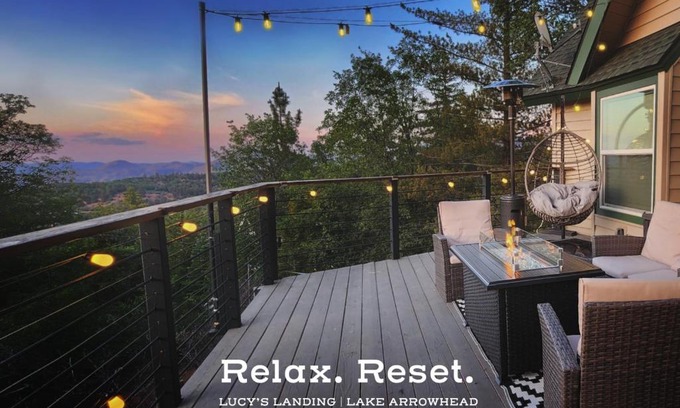Lake Arrowhead Casa | Treetop A-frame Cabin, Family Friendly with Hot Tub