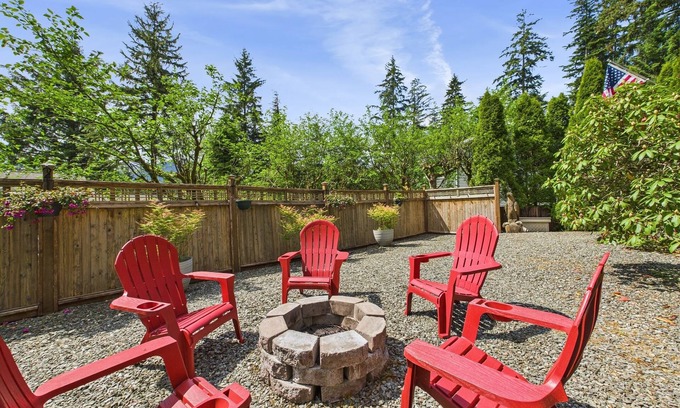 Mendenhall Valley Apartamento | Treetop Retreat w/ Fire Pit