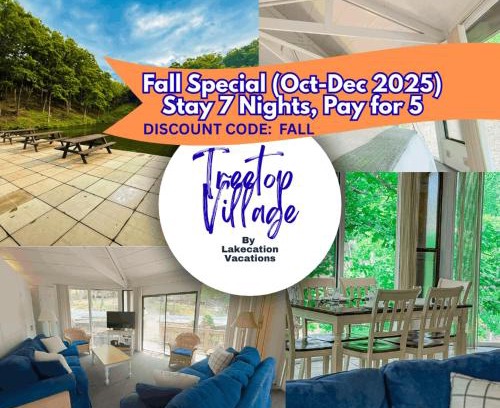 Village of Four Seasons Casa | Treetop Village-2bed3bathpoolsdocks6-8pp