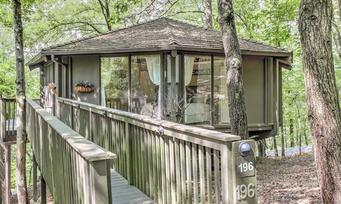 Big Canoe Chalet De Esquí | Treetopper Hideaway - A Relaxing Chic Bungalow
