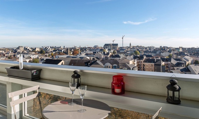 Bourg-l'Eveque Apartamento | TREGOR - 2 ch - Parking + Vue sublime