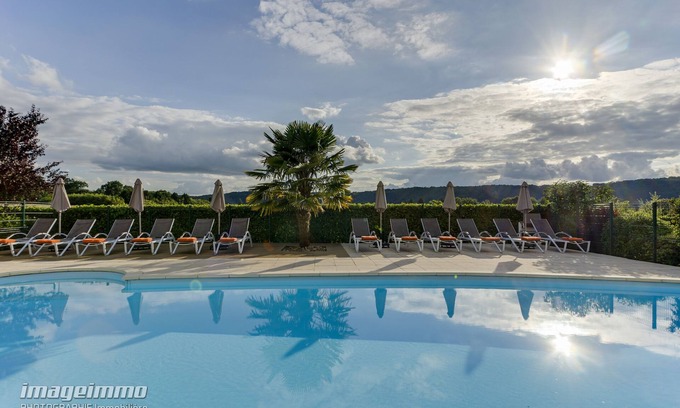 Cales Cabaña | Trémolat - Cottage con Encanto cómoda - Piscina climatizada - Wifi