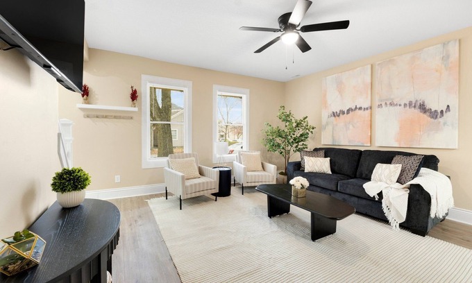 West Central Casa | Trendy 2-bedroom house in downtown Fort Wayne