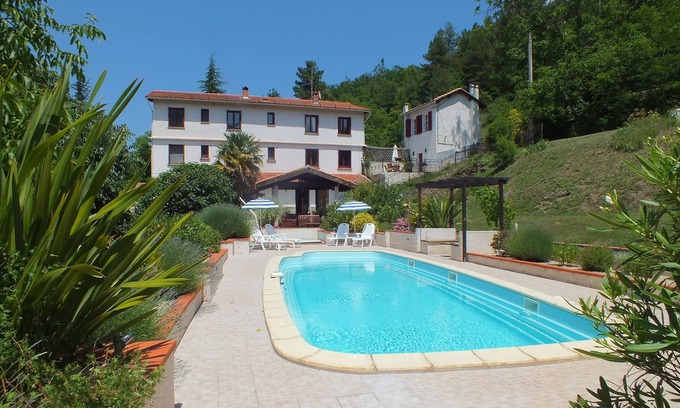 Sahorre Apartamento | Tres Estelles @ La Chataigneraie - cita de 2 dormitorios con vistas a la piscina ya la montaña