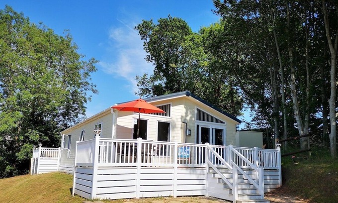 Dawlish Warren Chalet De Esquí | Trevellian - Modern Boutique Spacious Scenic Lodge - Beach & Pool Resort