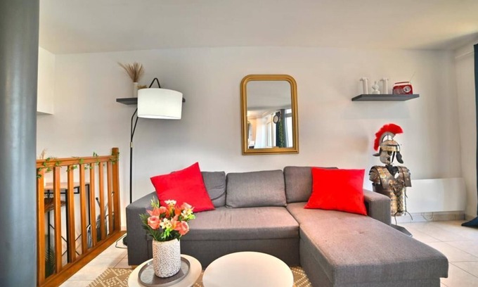 Saintes Apartamento | Triomphe - VUE Sublime, Hypercentre, TV 4K, Fibre