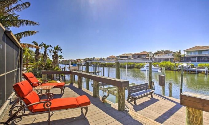 Bal Harbour Casa | Tropical Apollo Beach House with Pool and Dock!