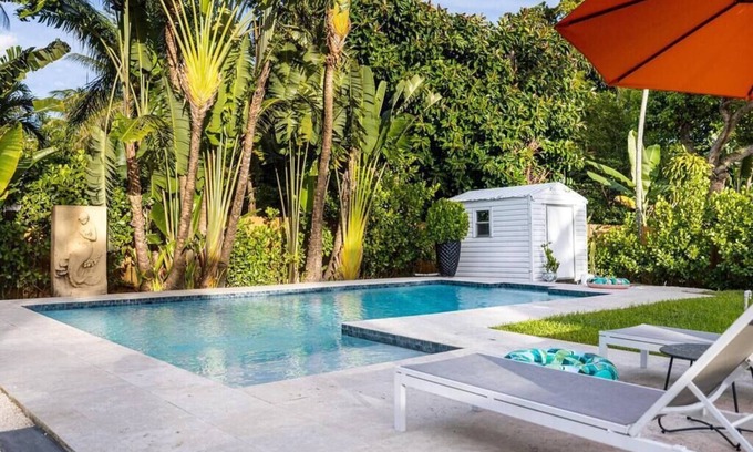 Biscayne Park Villa | Tropical Dream Villa in Miami w/ Pool