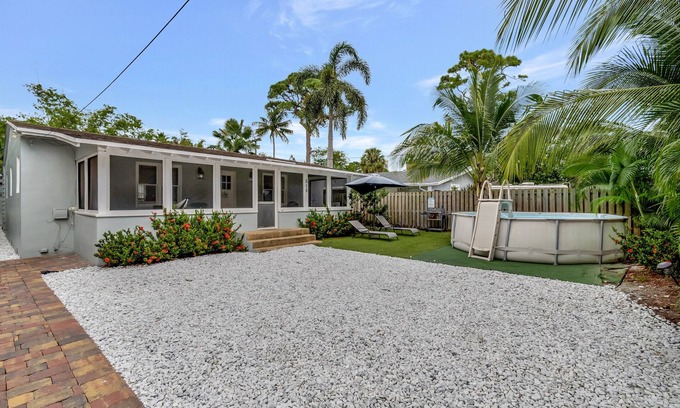 Tarpon River Casa | Tropical Getaway- Downtown/Las Olas with a POOL!